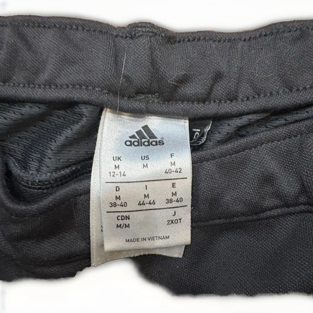 Adidas
 Track Pants Mens Size Medium Gray Preowned - Picture 2 of 3